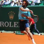 Rolex testimonee Jo-Wilfried Tsonga during the 2017 Monte Carlo Rolex Masters