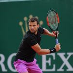 Rolex testimonee Grigor Dimitrov during the 2017 Monte Carlo Rolex Masters