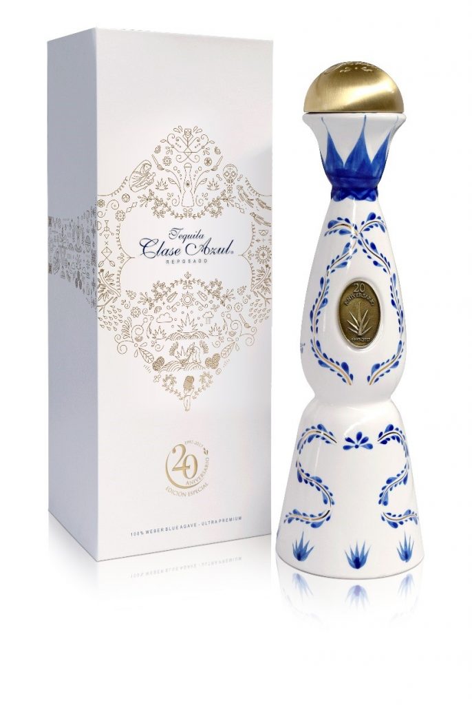 CLASE AZUL TEQUILA REPOSADO 20TH ANNIVERSARY EDITION BOTTLE