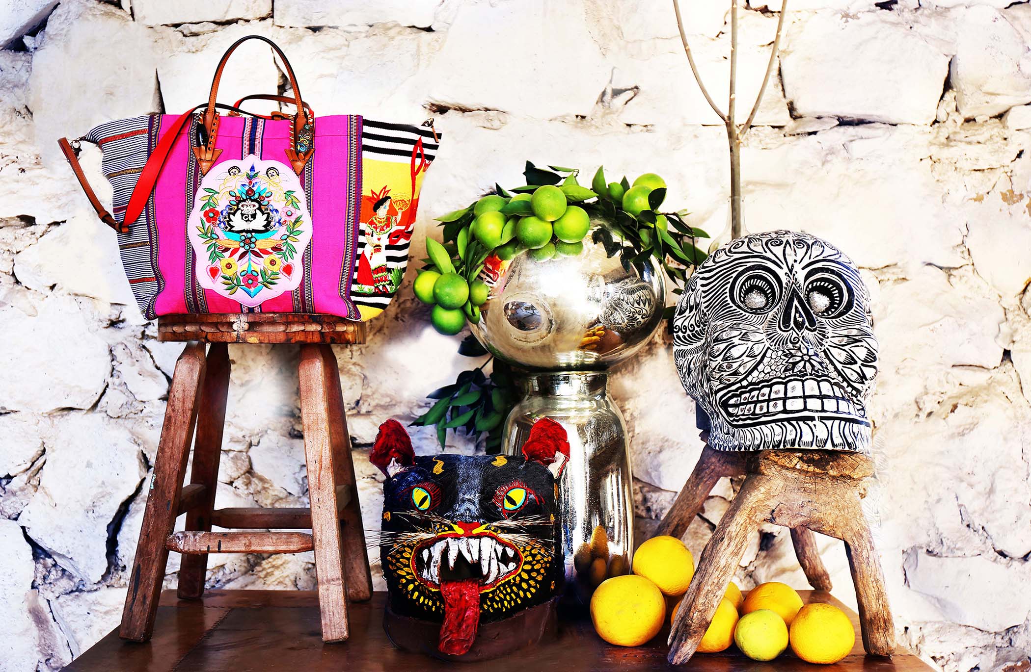 Christian Louboutin Releases Mexicaba Tote in Support of Yucatan Artisans