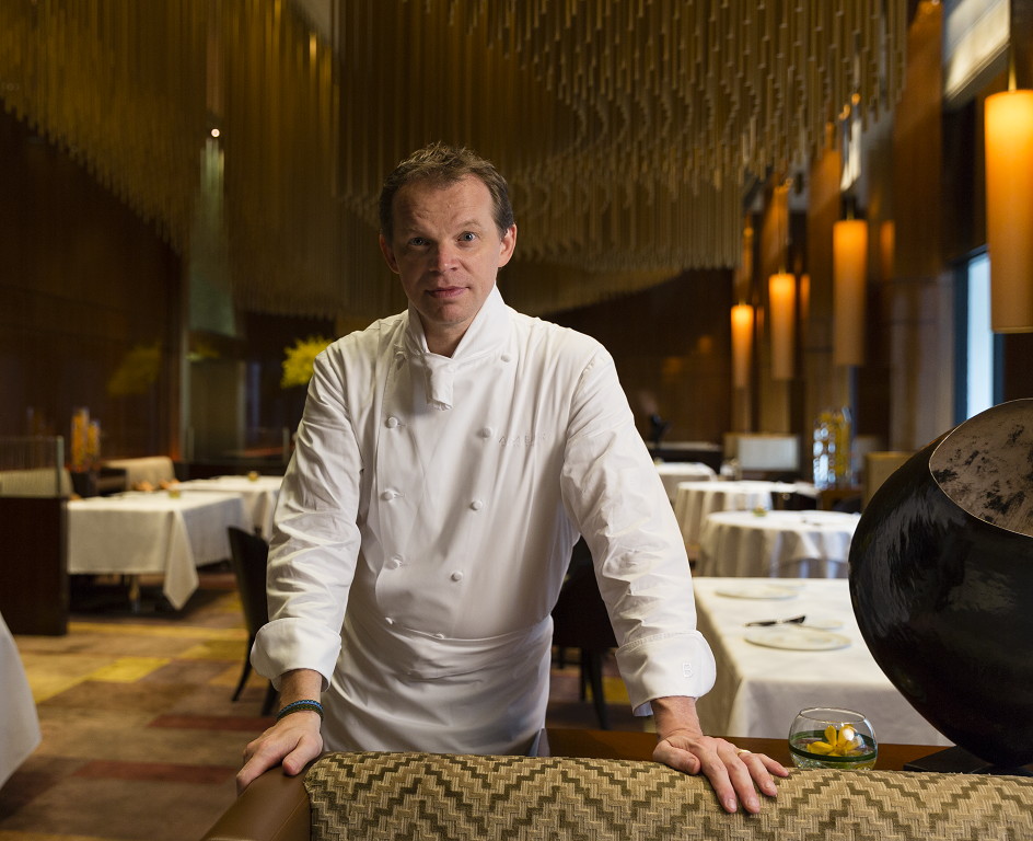 Richard Ekkebus’ Michelin-Starred Restaurant at the Landmark Mandarin Oriental, Hong Kong