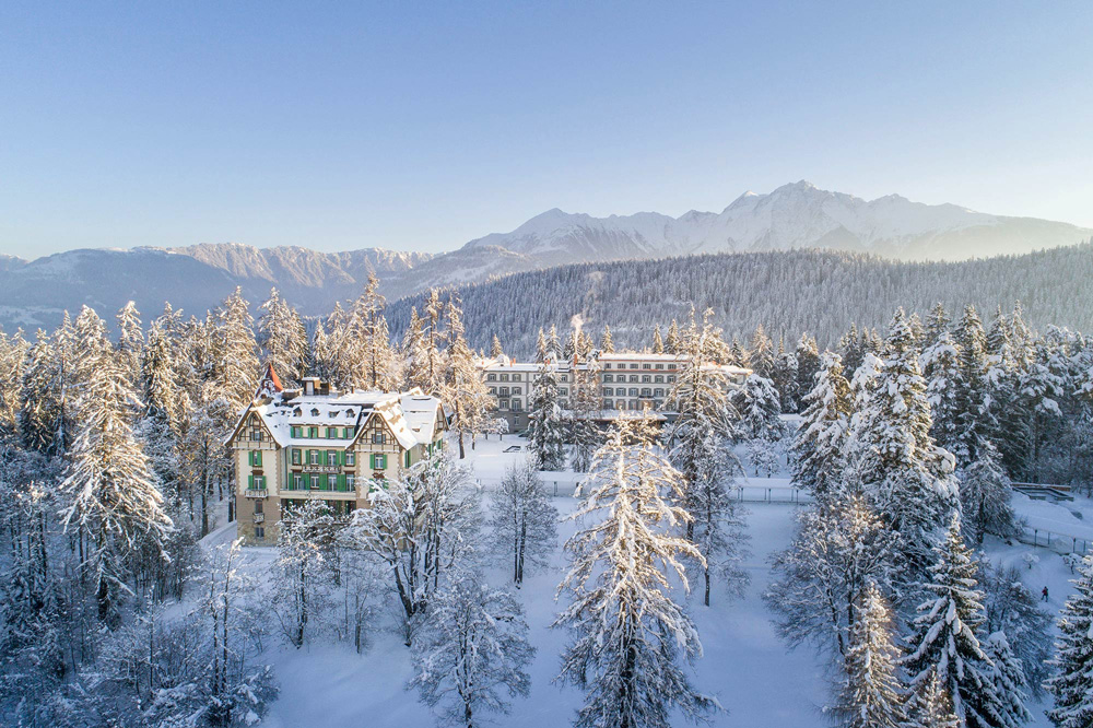 The Modern Grand Dame of the Alps: Waldhaus Flims