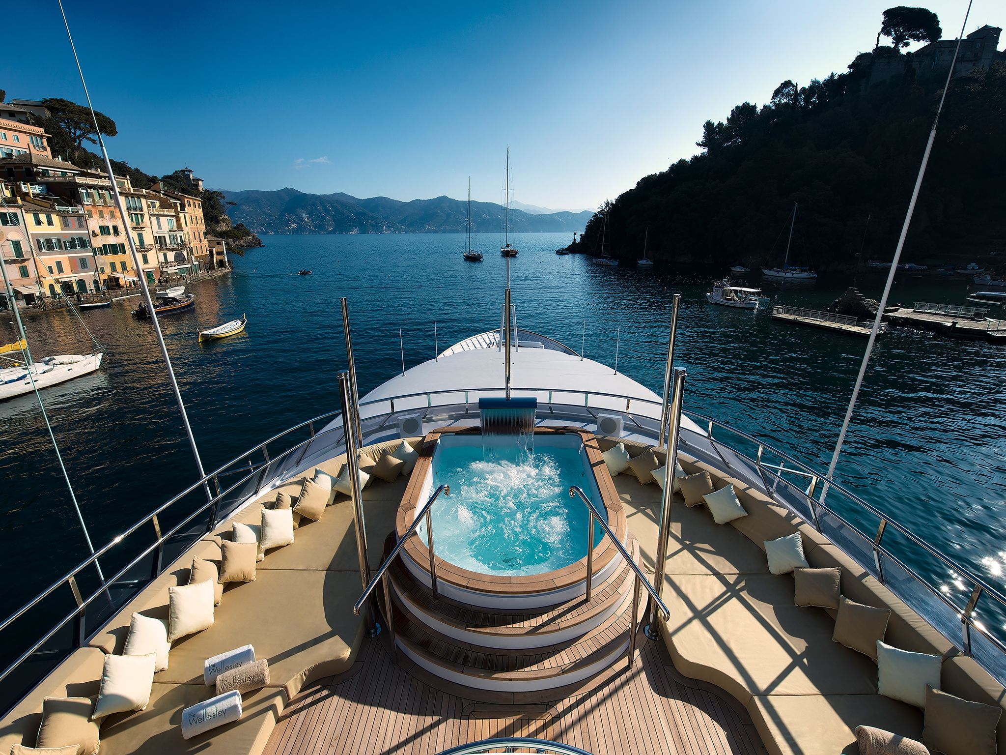 7 Hotels with Yachts for Luxury from Land to Sea