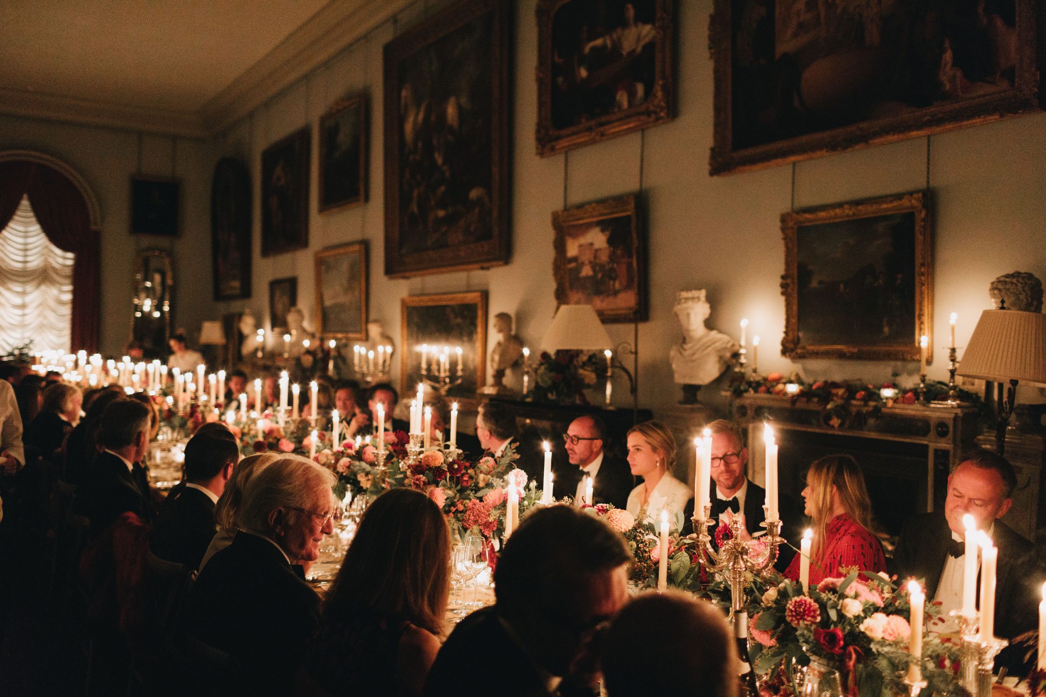 De Gournay Celebrates Lavish Houghton Hall-Inspired Design with Black Tie Dinner