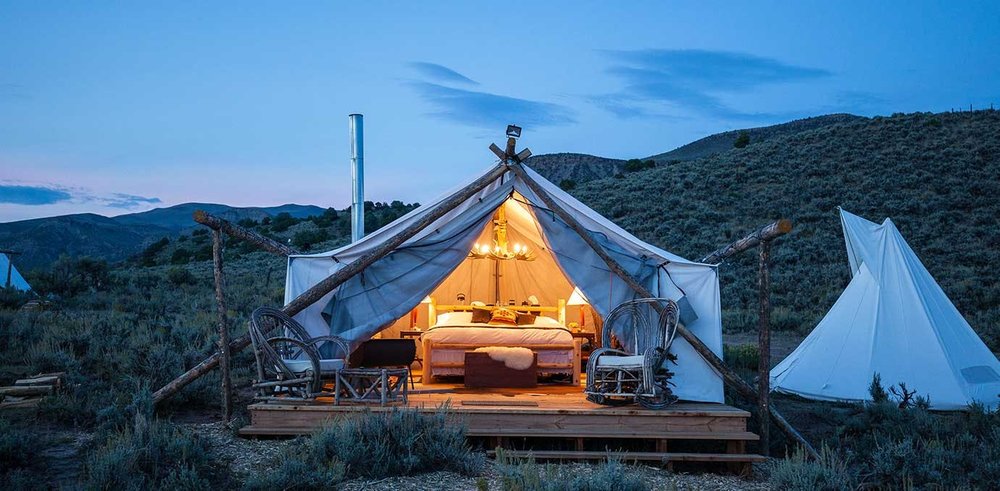 Celebrate Earth Day with These Luxury Glamping Adventures - Ocean Blue ...