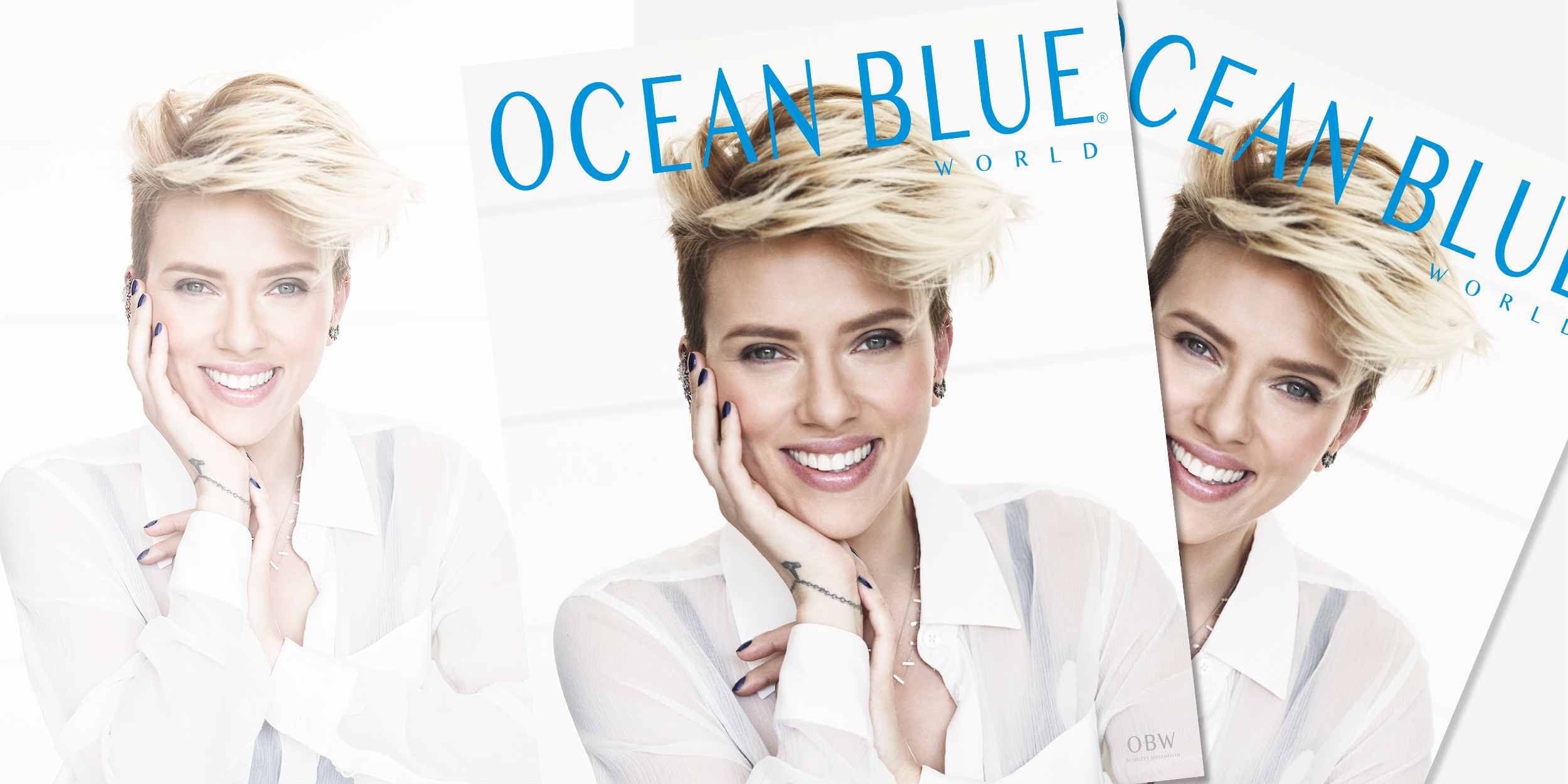 Ocean Blue’s 2019 Fall Issue Scarlett Johansson