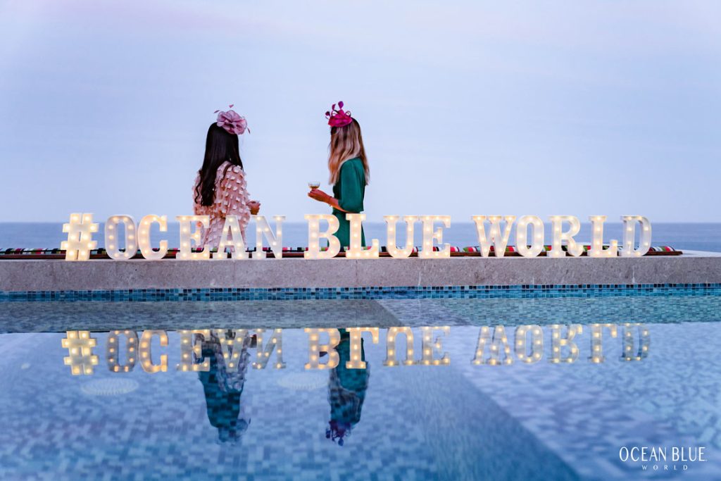 Ocean Blue World tea party