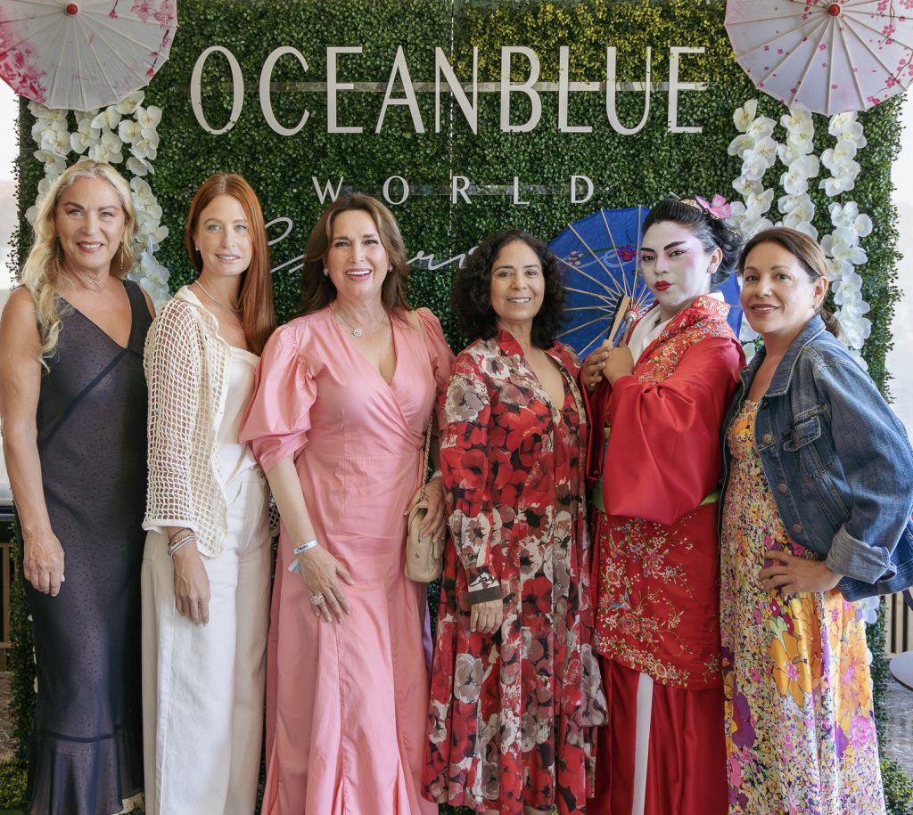 Ocean blue world sushi and sake and sake event at Nicksan in Cabo, MX