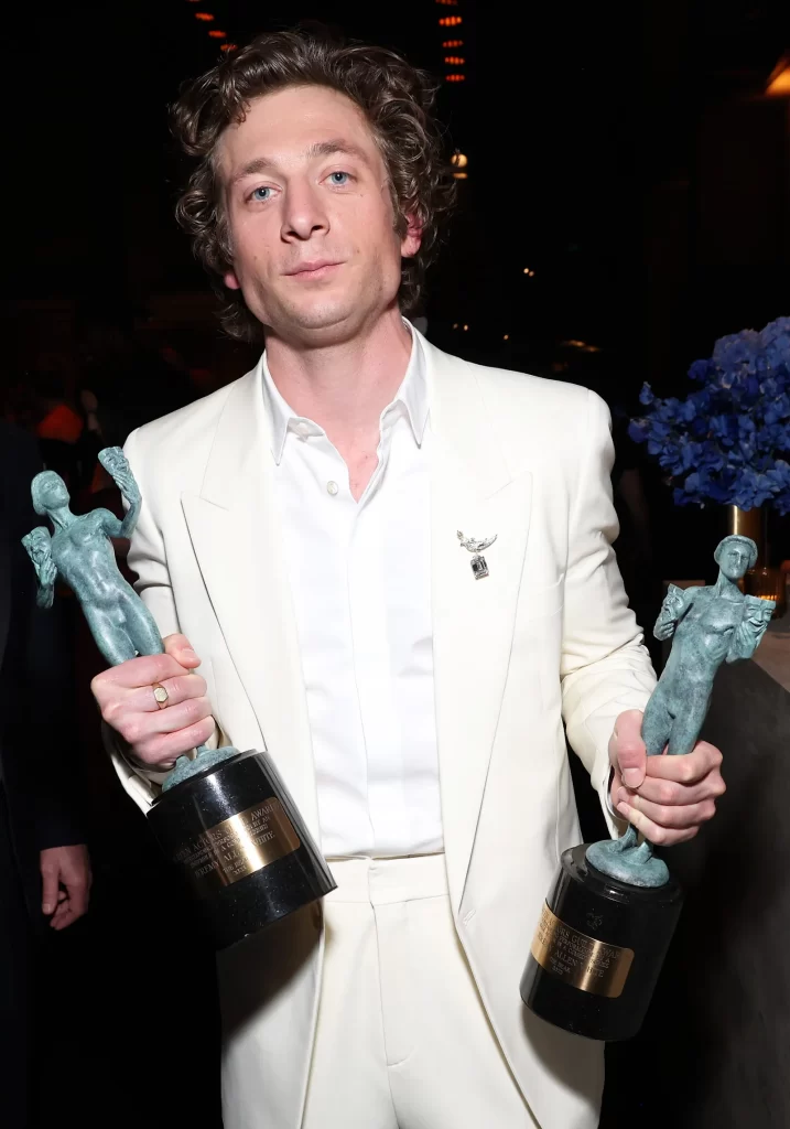 Jeremy Allen White on 30th Screen Actors Guild Awards
