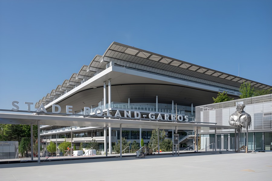 Roland-Garros Stadium - Front View