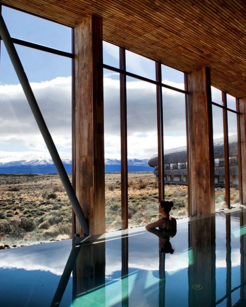 photo of Tierra Patagonia hotel pool, Chile Photo byt@tierrahotels