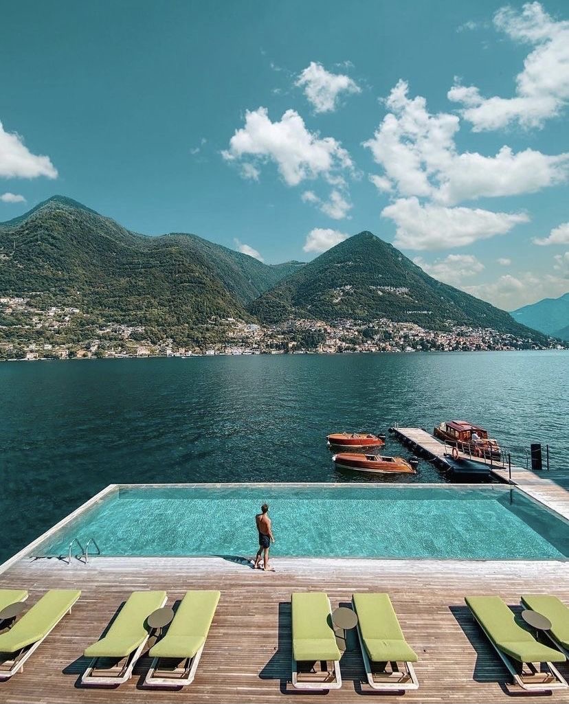 photo of Il Sereno Lago Di Como, Italy pool Photo by il Sereno Lago di Como @ilsereno