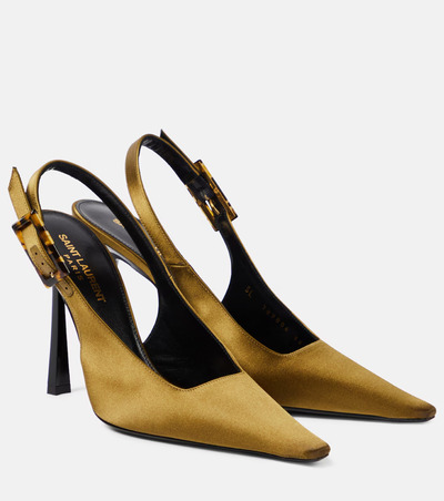 YSL Satin Pumps