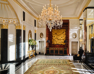 The Dorchester lobby