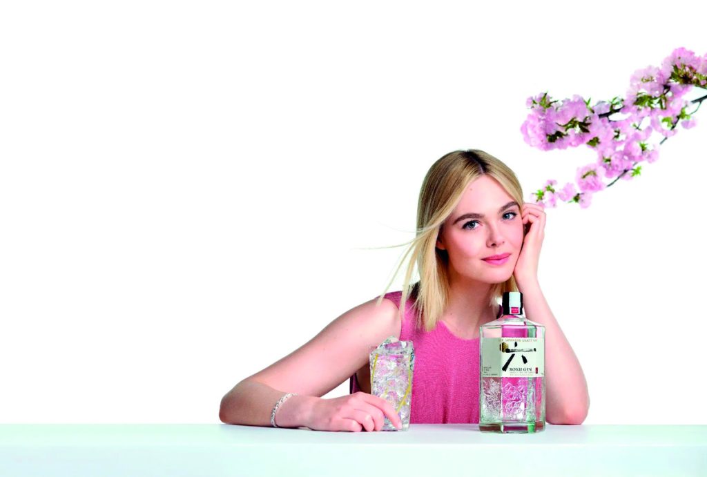 Photo of Elle Fanning and Roku Gin