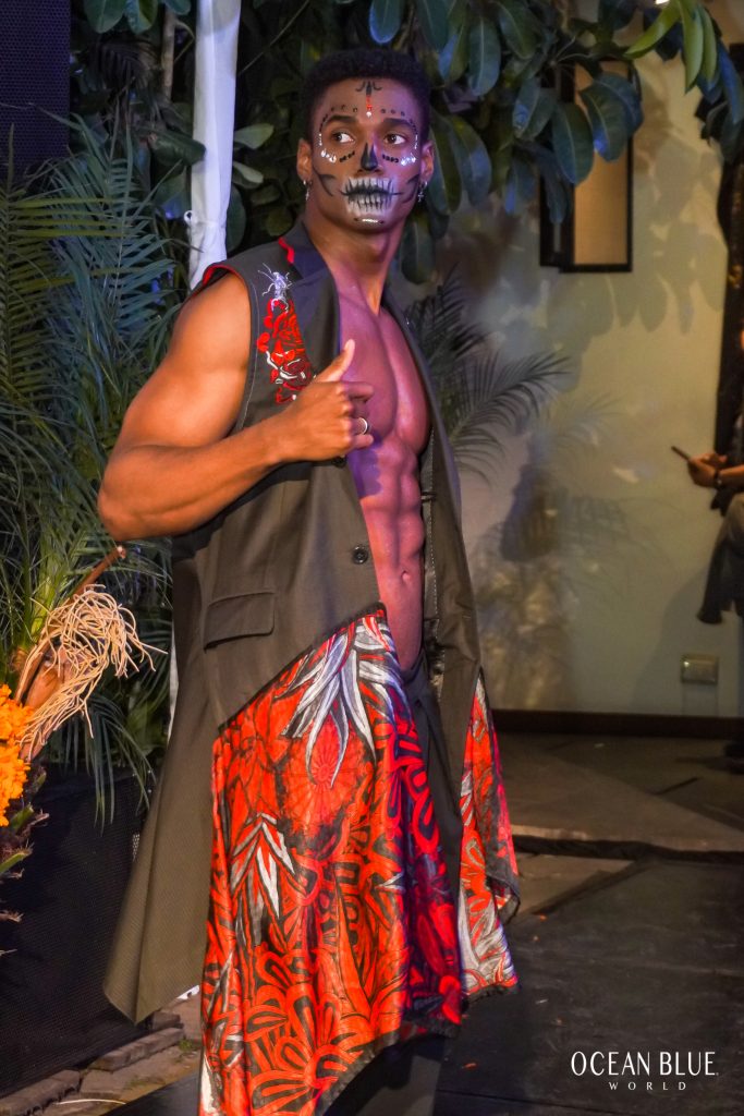 photo of male model in PINEDA COVALIN RUNWAY SHOW