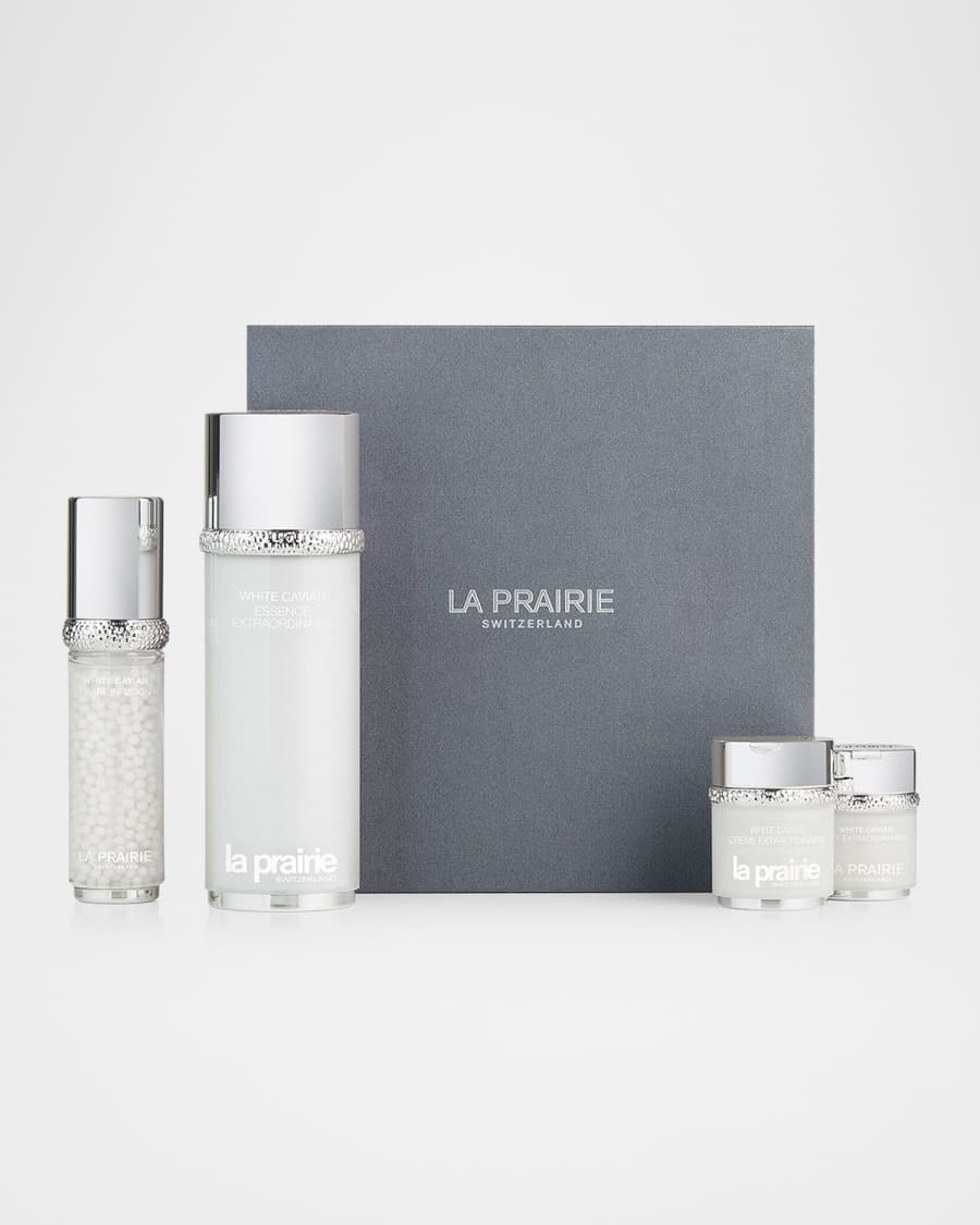 LA PRAIRE WHITE CAVIAR PREPARE & CARE GIFT SET, LIMITED EDITON