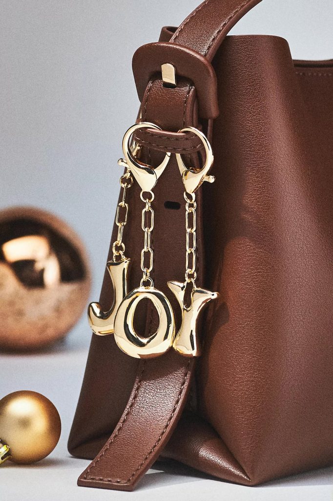 monogram bag charms