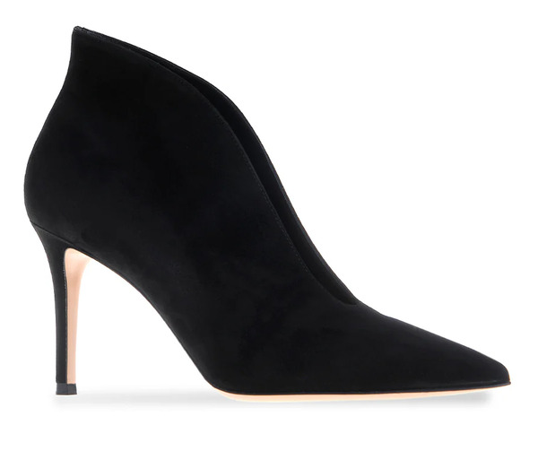 Vania Suede Booties from gianvito rossi