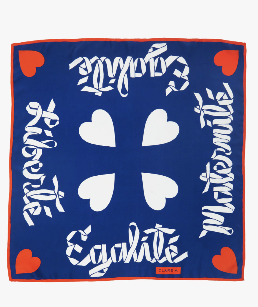 Clare v. silk scarf X EMC