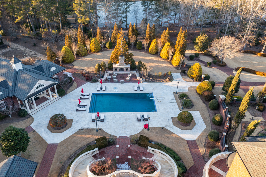 outside of mansion