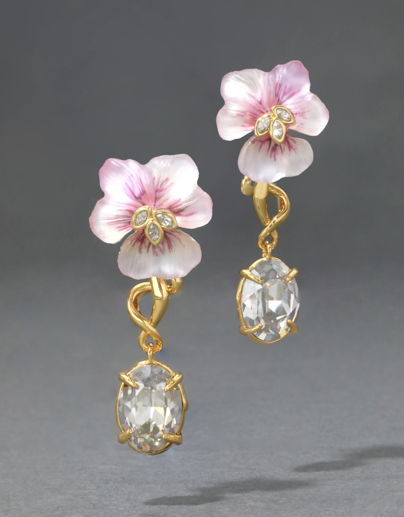 alexis bittar flower earrings