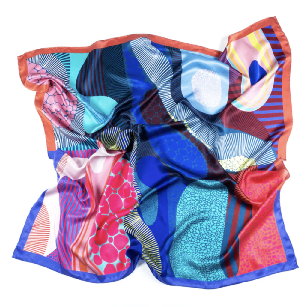 poemet silk scarf