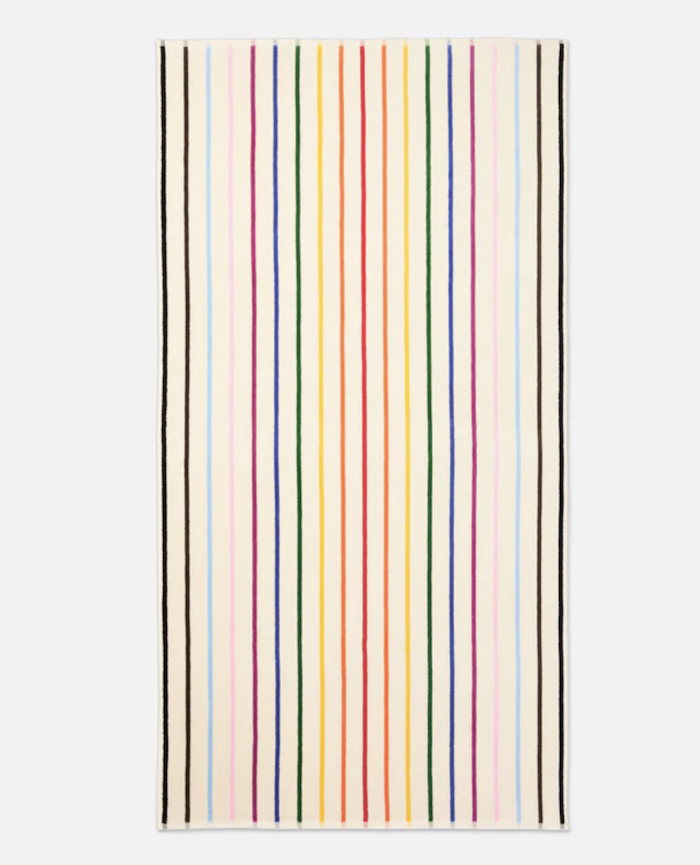 Brooklinen Pride Strip Beach towel