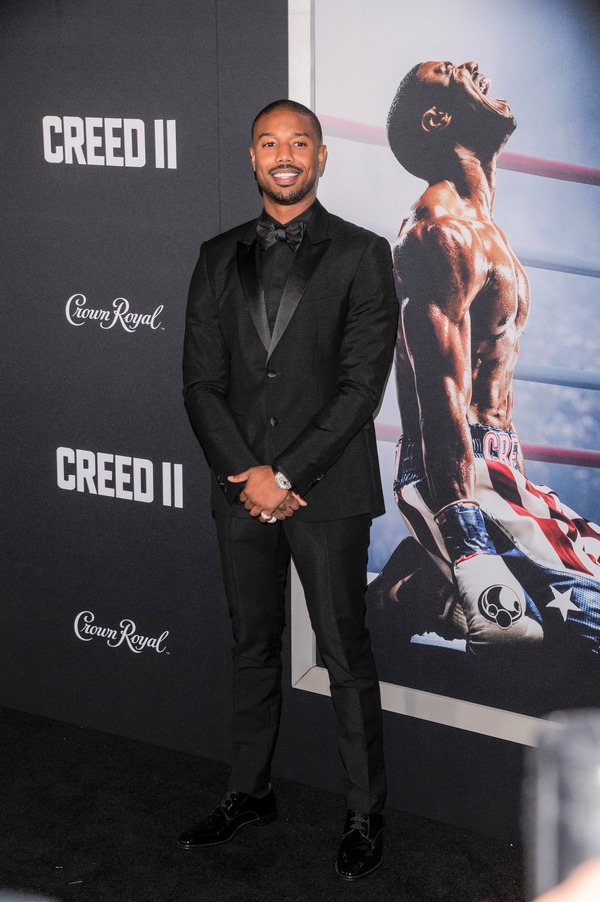 Michael B. Jordan at the Creed II World Premiere