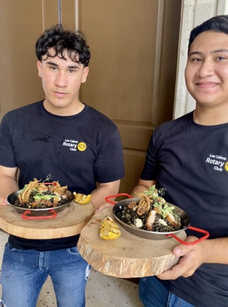 Paella presentation