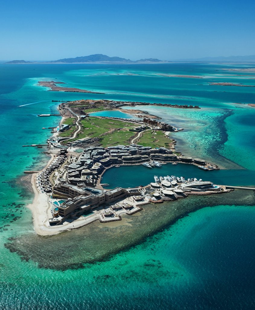 Sindalah, Neom Island