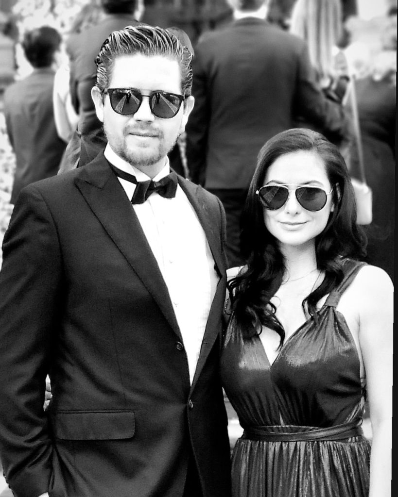 Miguel Cotero and wife