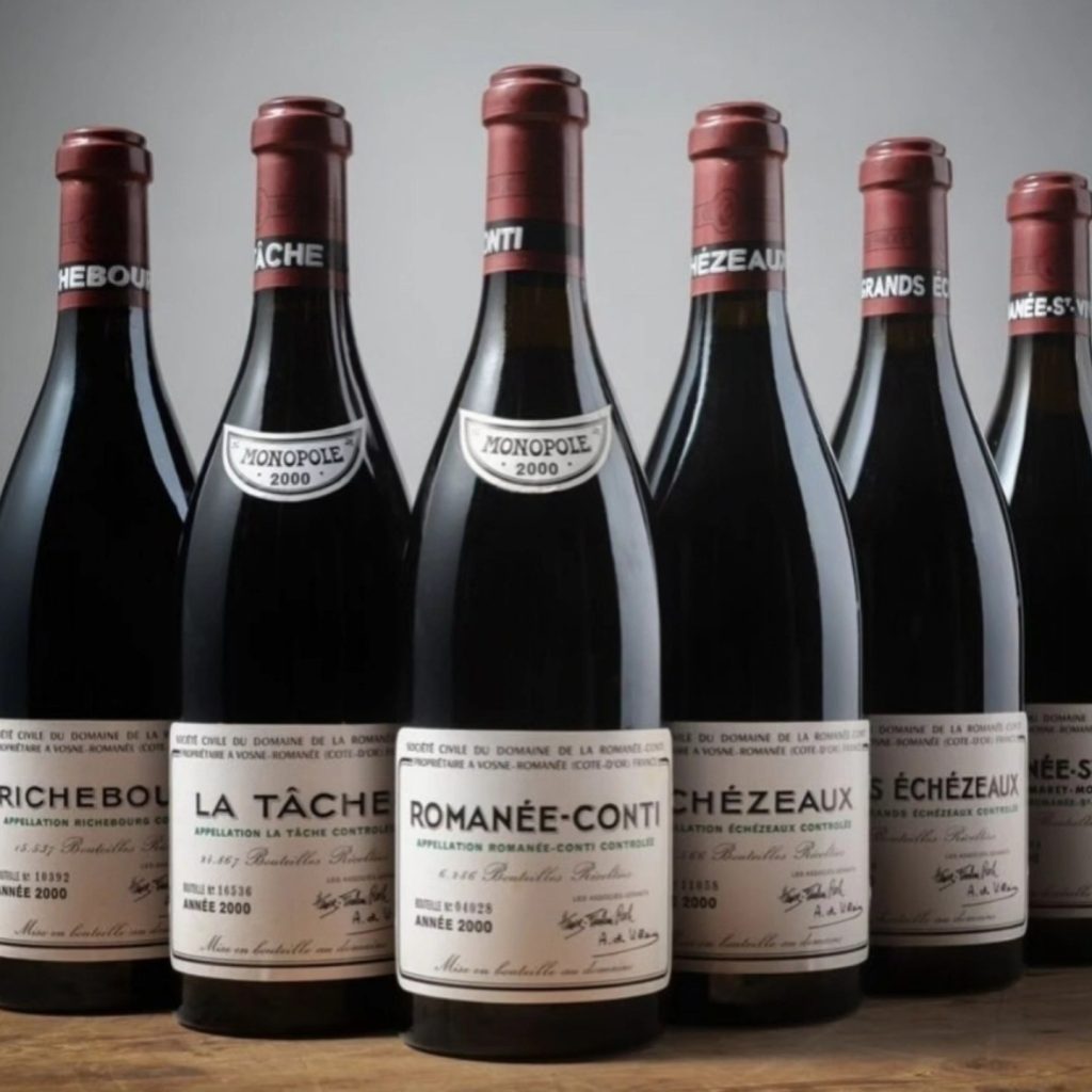 Romanee Conti wine Collection