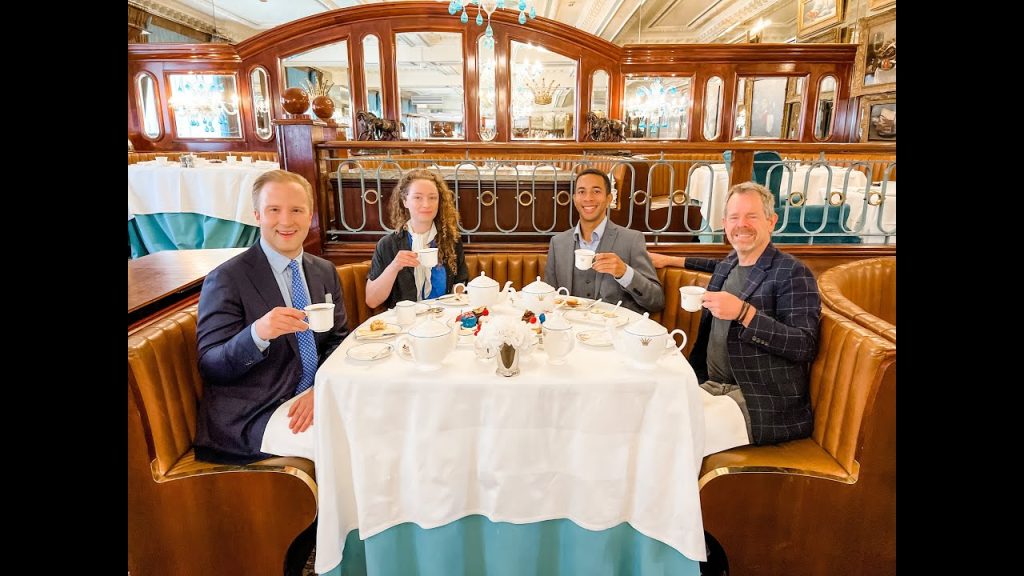 Afternoon tea etiquette with the cast of The Mousetrap