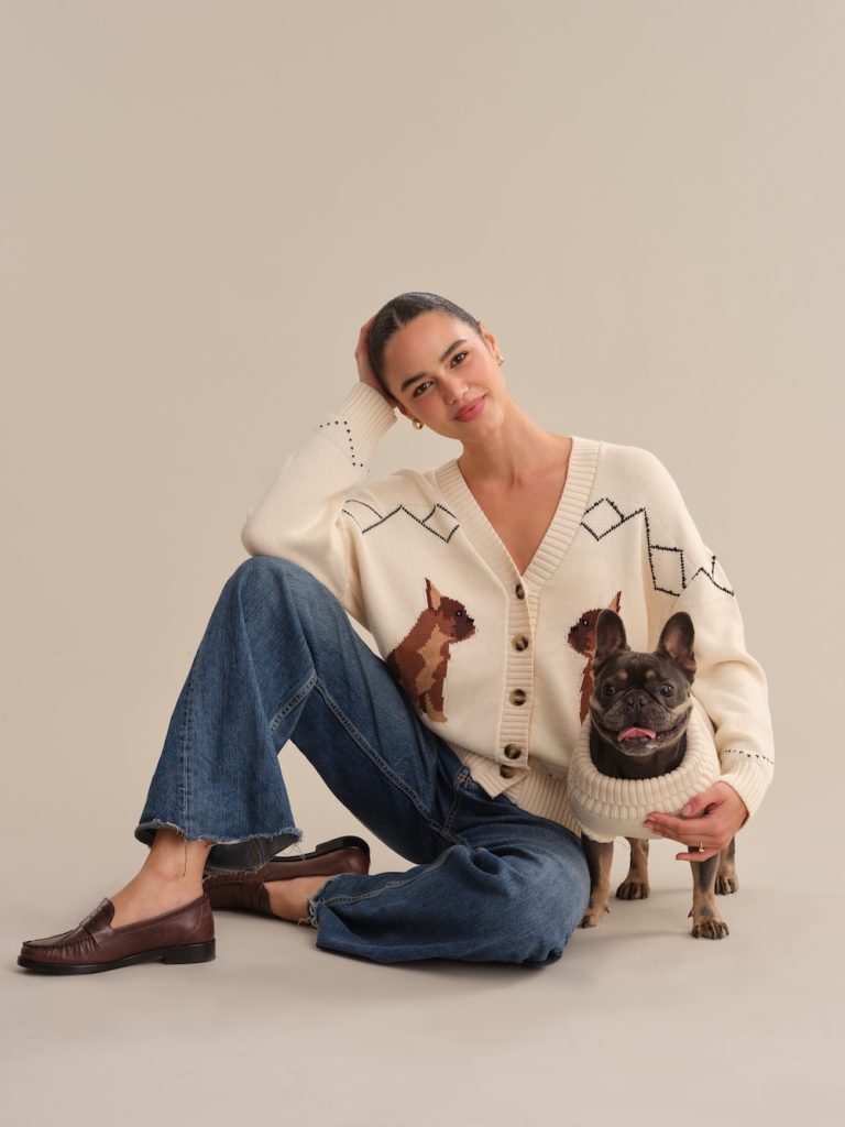 525 American matching dog sweaters