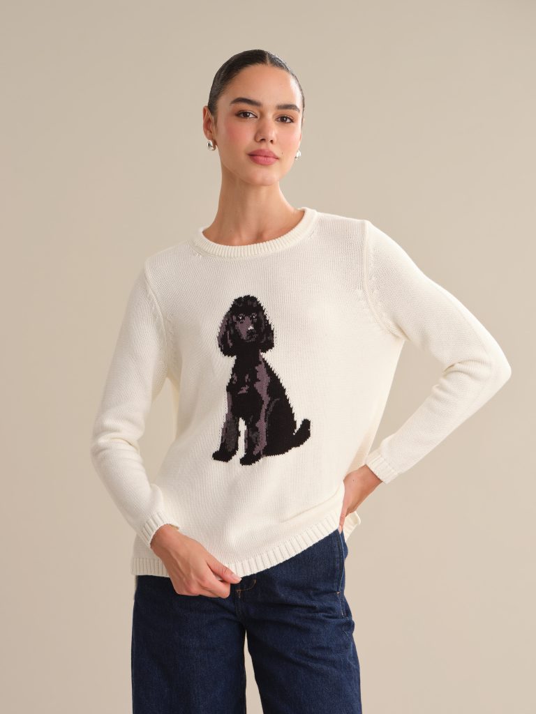 525 america poodle sweater