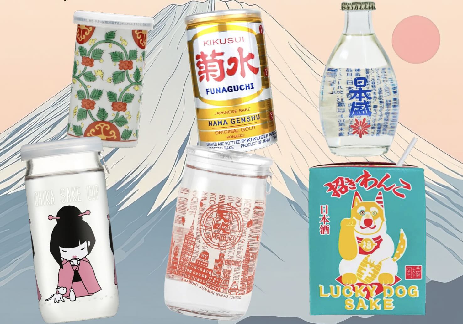 Kooky & Trending Cup Sake