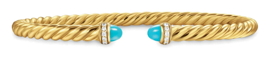 Iconic Gold Turquoise Diamond