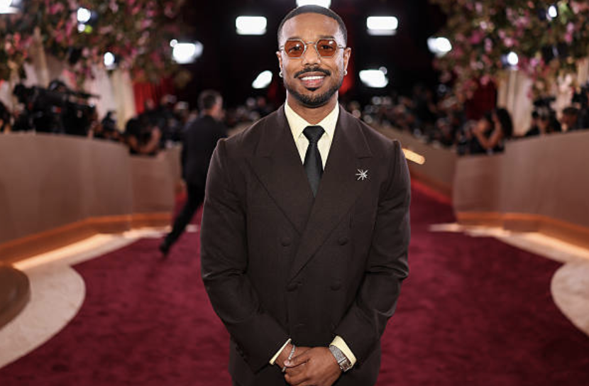 Michael B. Jordan at the 83rd Annual Golden Globes