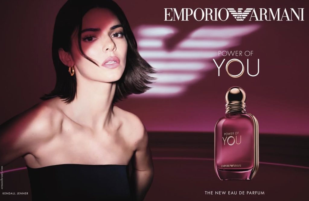 Kendall Jenner Global Fragrance Ambassador Emporio Armani Beauty:POWER OF YOU