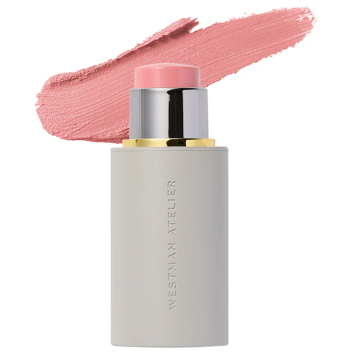 Westman Atelier Baby Cheeks Lip + Cheek Cream Blush Stick inPetal