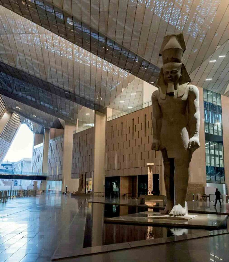 Tall Ceiling_ Egyptian Figure